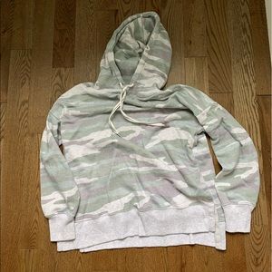 Super soft oversized camo hoodie